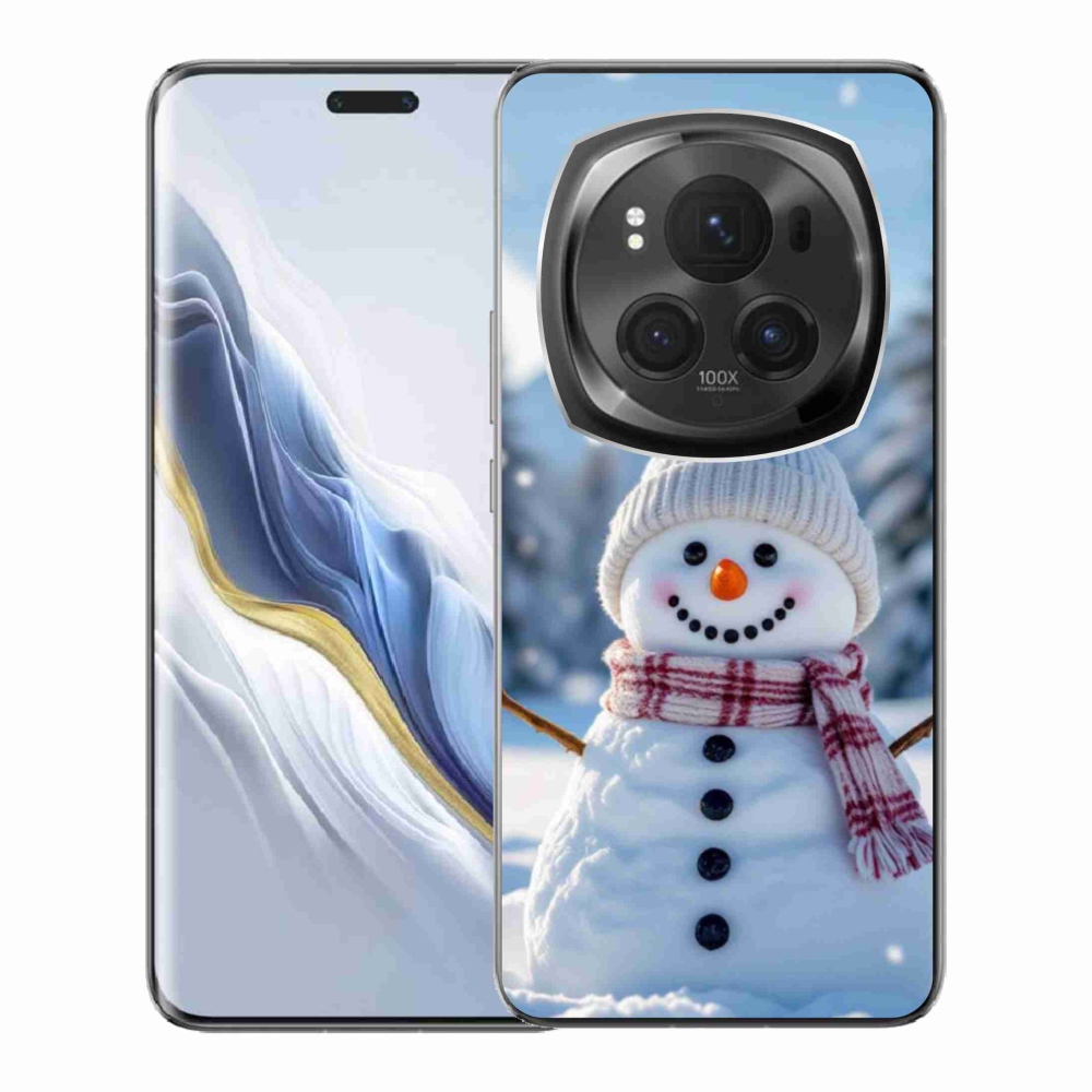 Gél borítás mmCase a Honor Magic 6 Pro 5G készülékhez - hóember 3