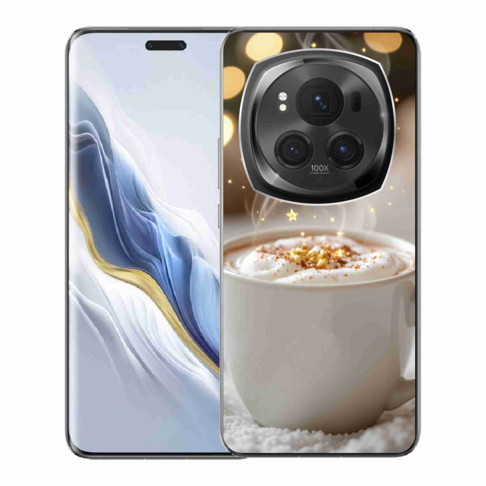 Gél borítás mmCase a Honor Magic 6 Pro 5G számára - Karácsonyi forró ital