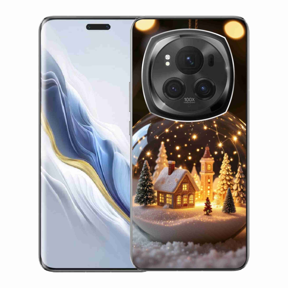 Gél borítás mmCase a Honor Magic 6 Pro 5G számára - Karácsonyi gömb 3
