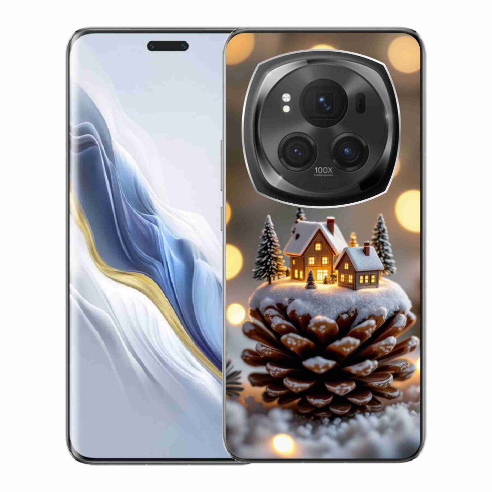 mmCase gél tok az Honor Magic 6 Pro 5G-hez – téli falu