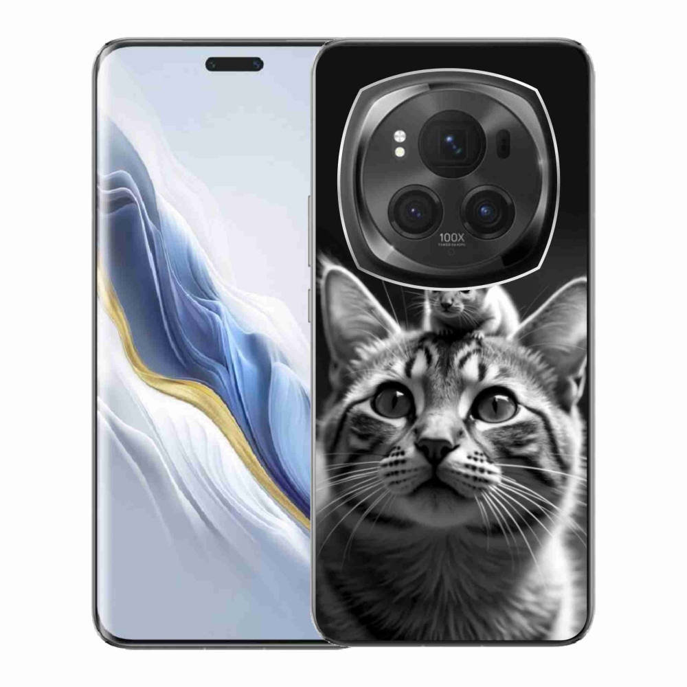 Gél borítás mmCase a Honor Magic 6 Pro 5G számára - Állati barátság 2