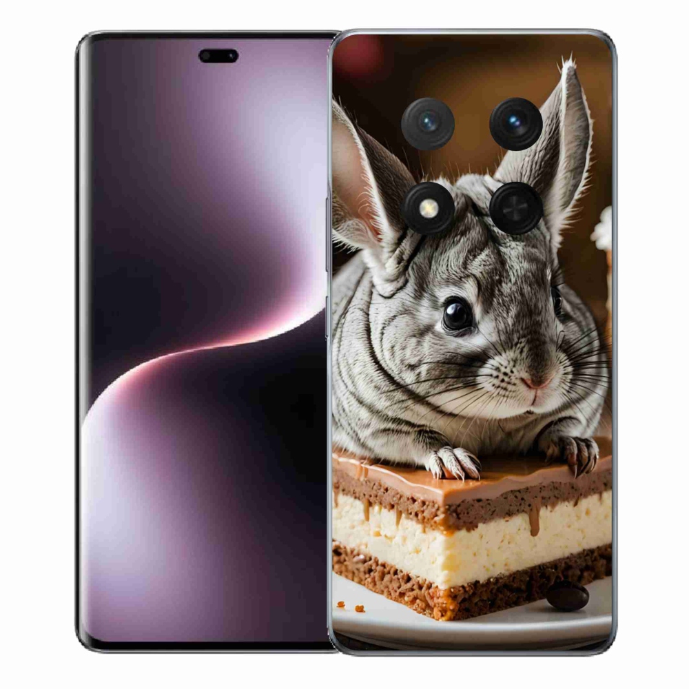 Gél borítás mmCase a Honor Magic 7 Lite 5G készülékhez - csincsilla