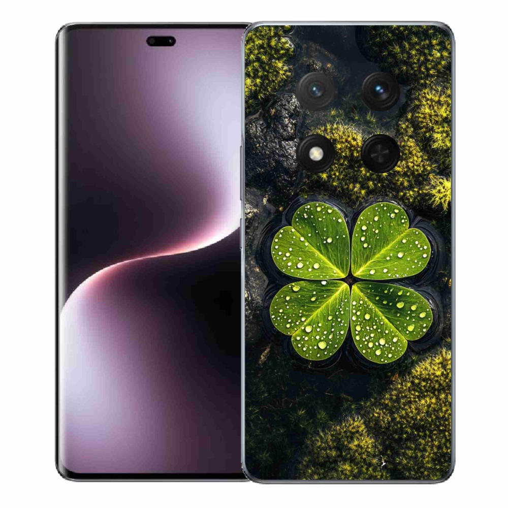 Gél borítás mmCase a Honor Magic 7 Lite 5G számára - négylevelű lóhere