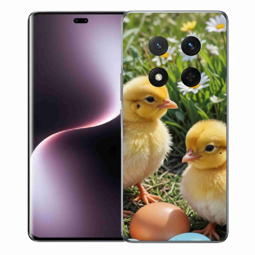 Gél borítás mmCase a Honor Magic 7 Lite 5G számára - csirkék