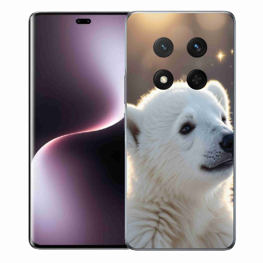 Zselés borítás mmCase a Honor Magic 7 Lite 5G készülékhez - jegesmedve