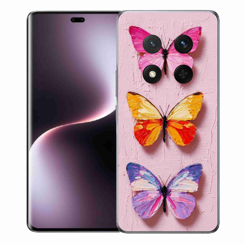Gél borítás mmCase a Honor Magic 7 Lite 5G számára - pillangó szentháromság