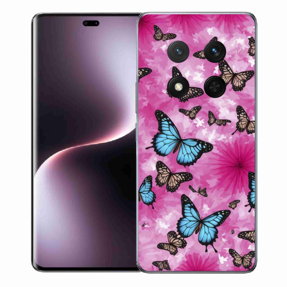 Gél borítás mmCase a Honor Magic 7 Lite 5G számára - pillangókert
