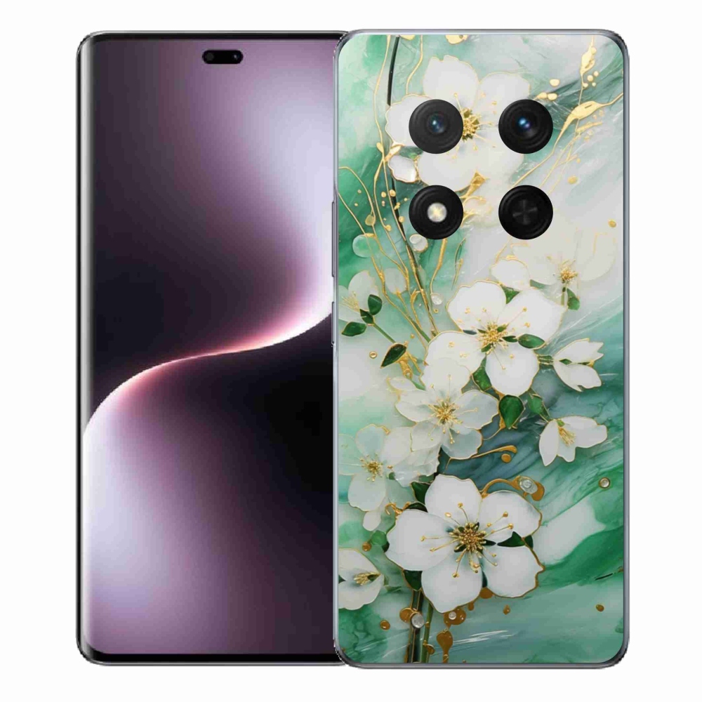 Gél borító mmCase a Honor Magic 7 Lite 5G számára - finom virágok