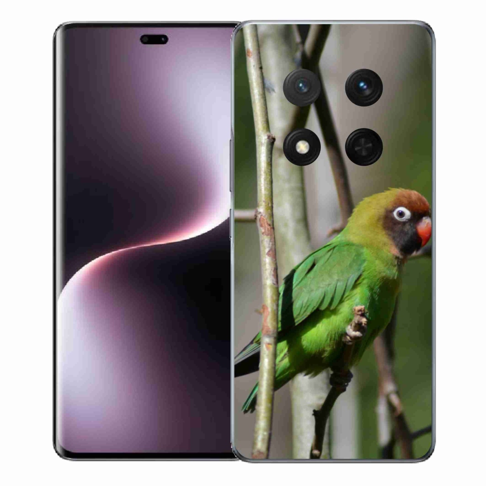 Gél borítás mmCase a Honor Magic 7 Lite 5G készülékhez - papagáj agapornis