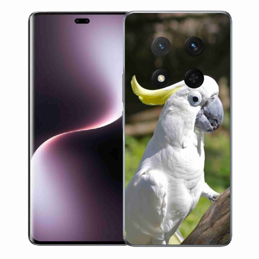 Gél borítás mmCase a Honor Magic 7 Lite 5G számára - papagáj kakadu 2