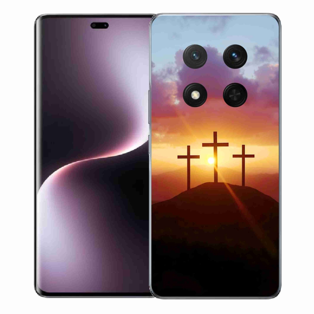 Gél borítás mmCase a Honor Magic 7 Lite 5G számára - három kereszt