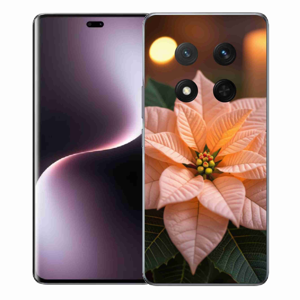 Gél borítás mmCase a Honor Magic 7 Lite 5G számára - Karácsonyi csillag