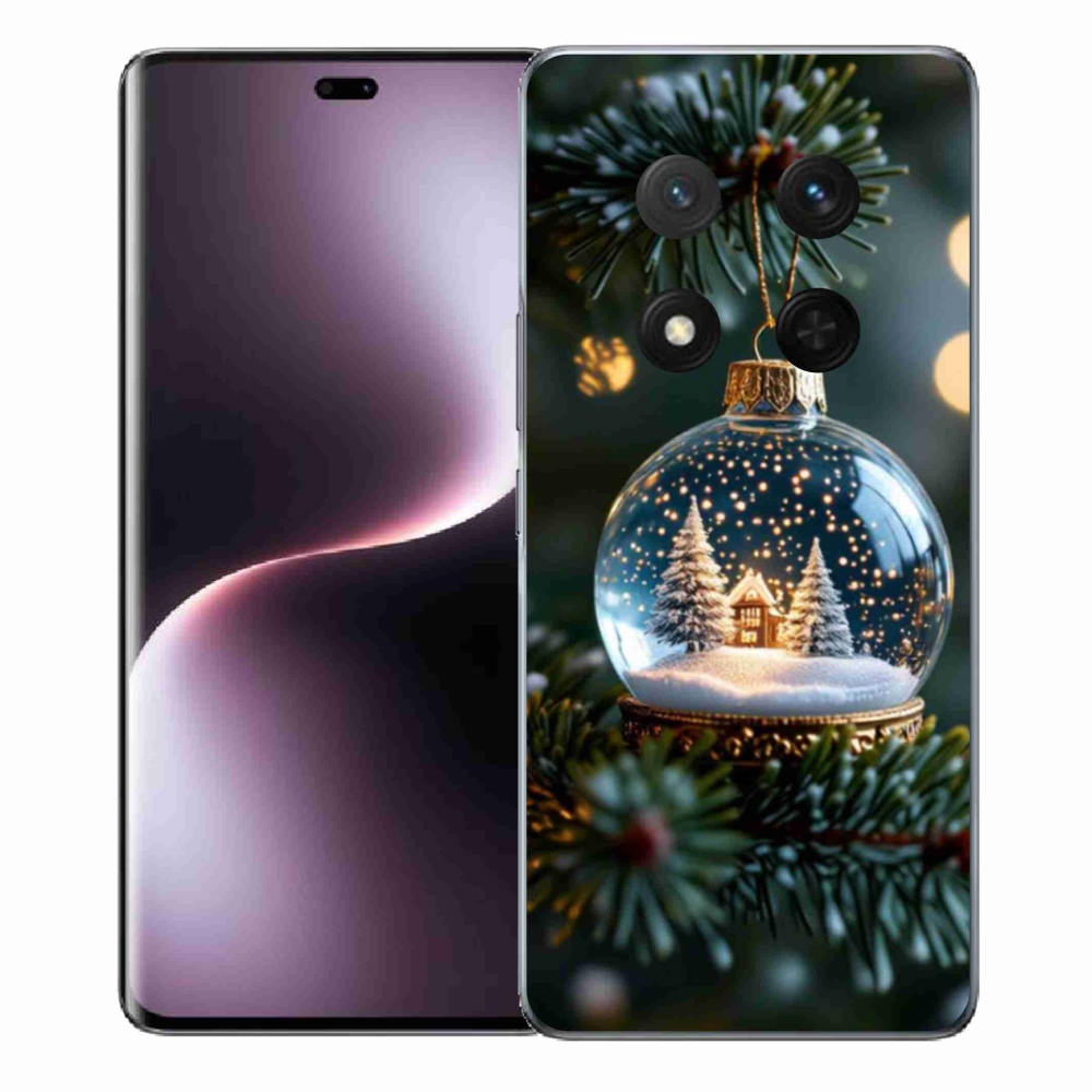 Gél borítás mmCase a Honor Magic 7 Lite 5G számára - Karácsonyi gömbök 2