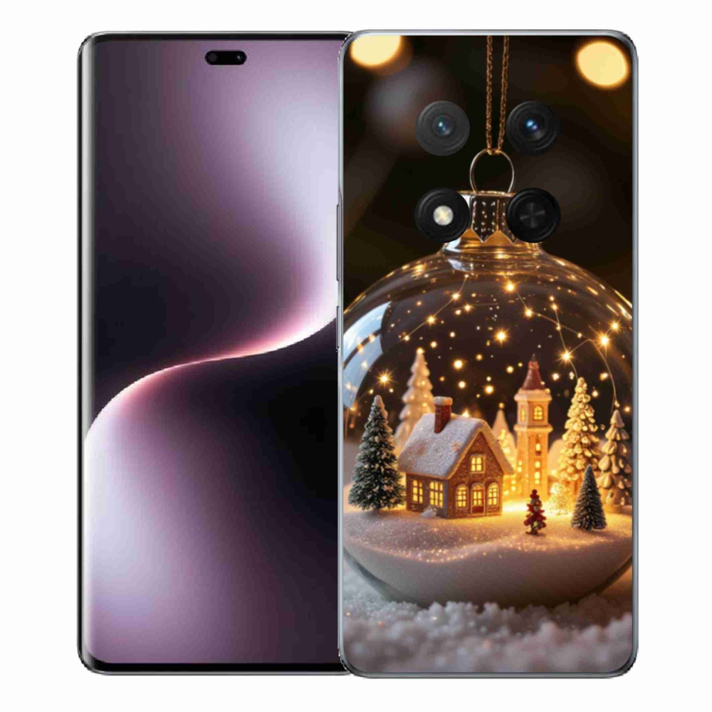 Gél borítás mmCase a Honor Magic 7 Lite 5G számára - Karácsonyi gömb 3