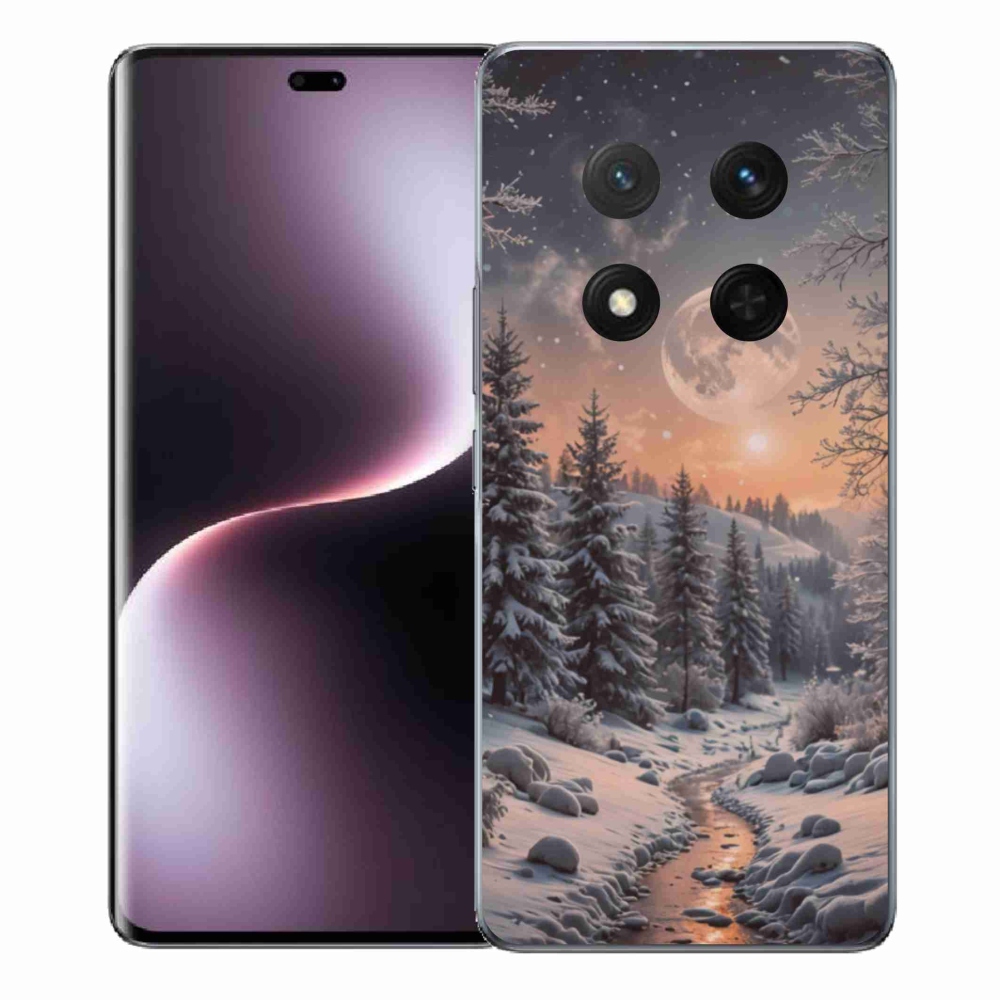 Gél borítás mmCase a Honor Magic 7 Lite 5G számára - téli táj 2