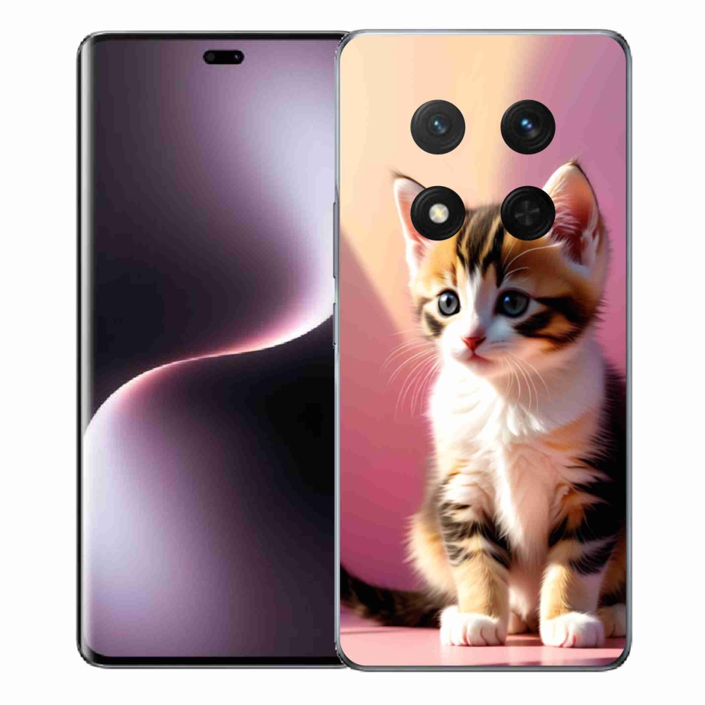 Gél borítás mmCase a Honor Magic 7 Lite 5G számára - kíváncsi cica 2