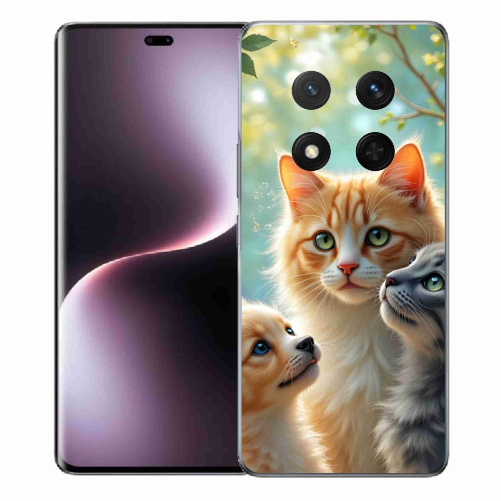 Gél borítás mmCase a Honor Magic 7 Lite 5G számára - állatbarátság 2