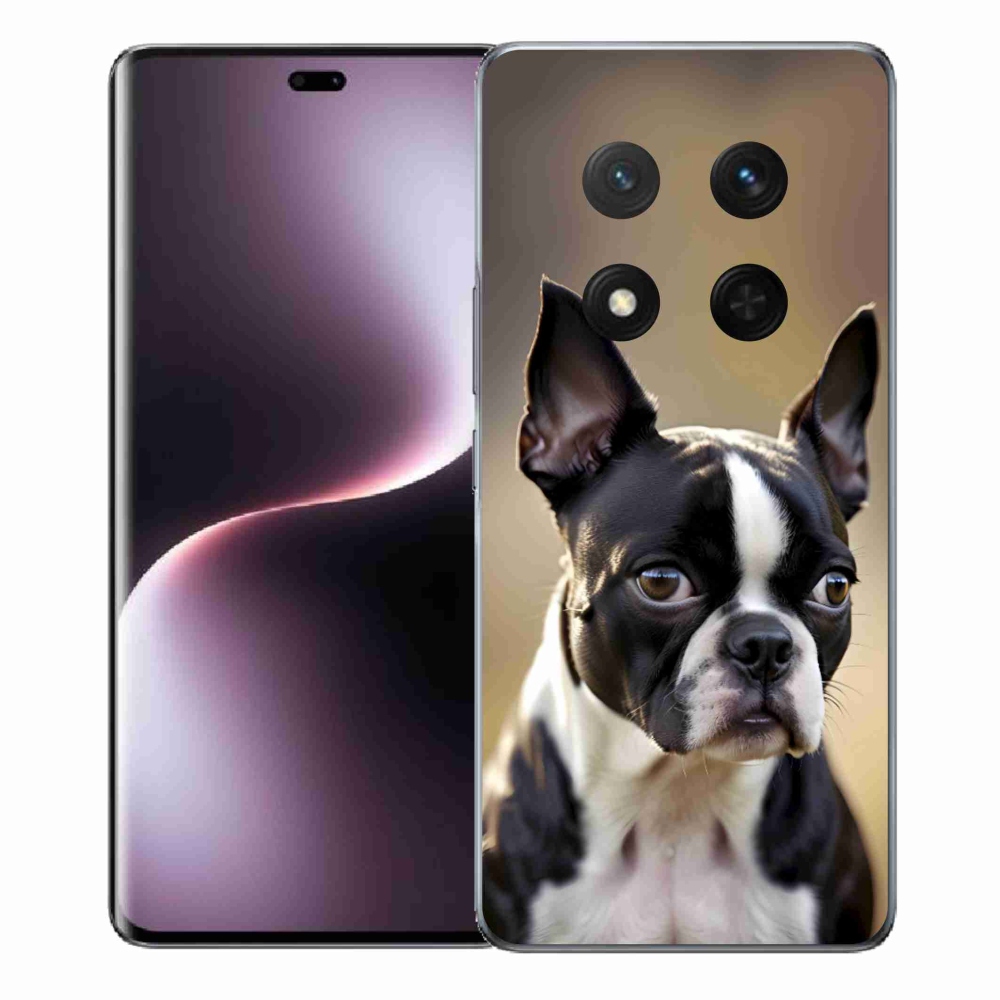 mmCase gél tok az Honor Magic 7 Lite-hoz – bostoni terrier