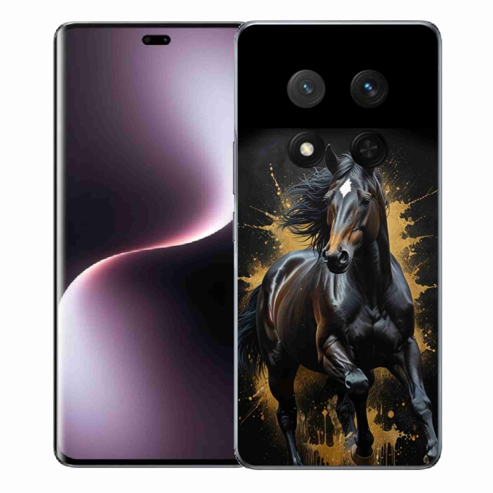 mmCase géltok az Honor Magic 7 Lite-hoz – elegáns fekete változat