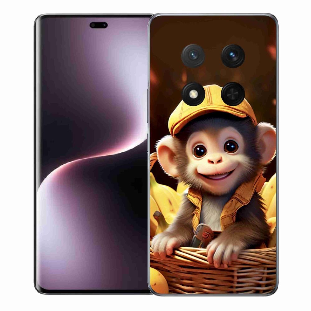 mmCase gél tok az Honor Magic 7 Lite-hoz – majom a kosárban