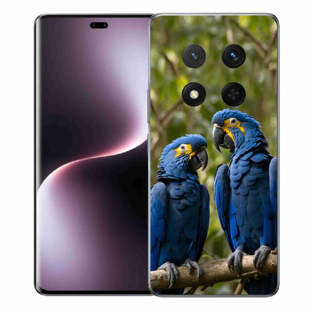 mmCase gél tok az Honor Magic 7 Lite-hoz – papagáj-duó