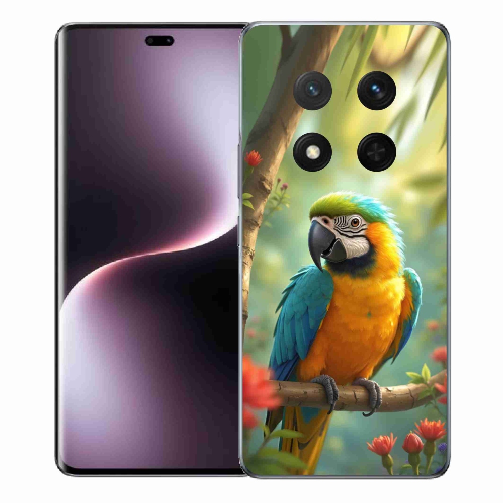 mmCase géltok az Honor Magic 7 Lite-hoz – kék-sárga ara papagáj