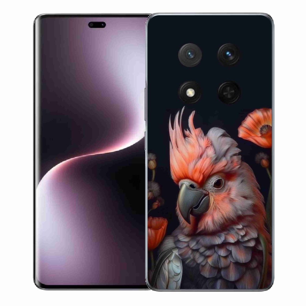 mmCase gél tok az Honor Magic 7 Lite-hoz – színes kakadu papagáj