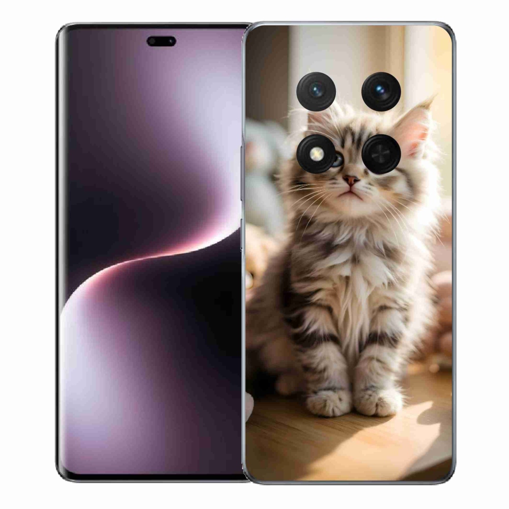 mmCase gél tok az Honor Magic 7 Lite-hoz – aranyos cica 10