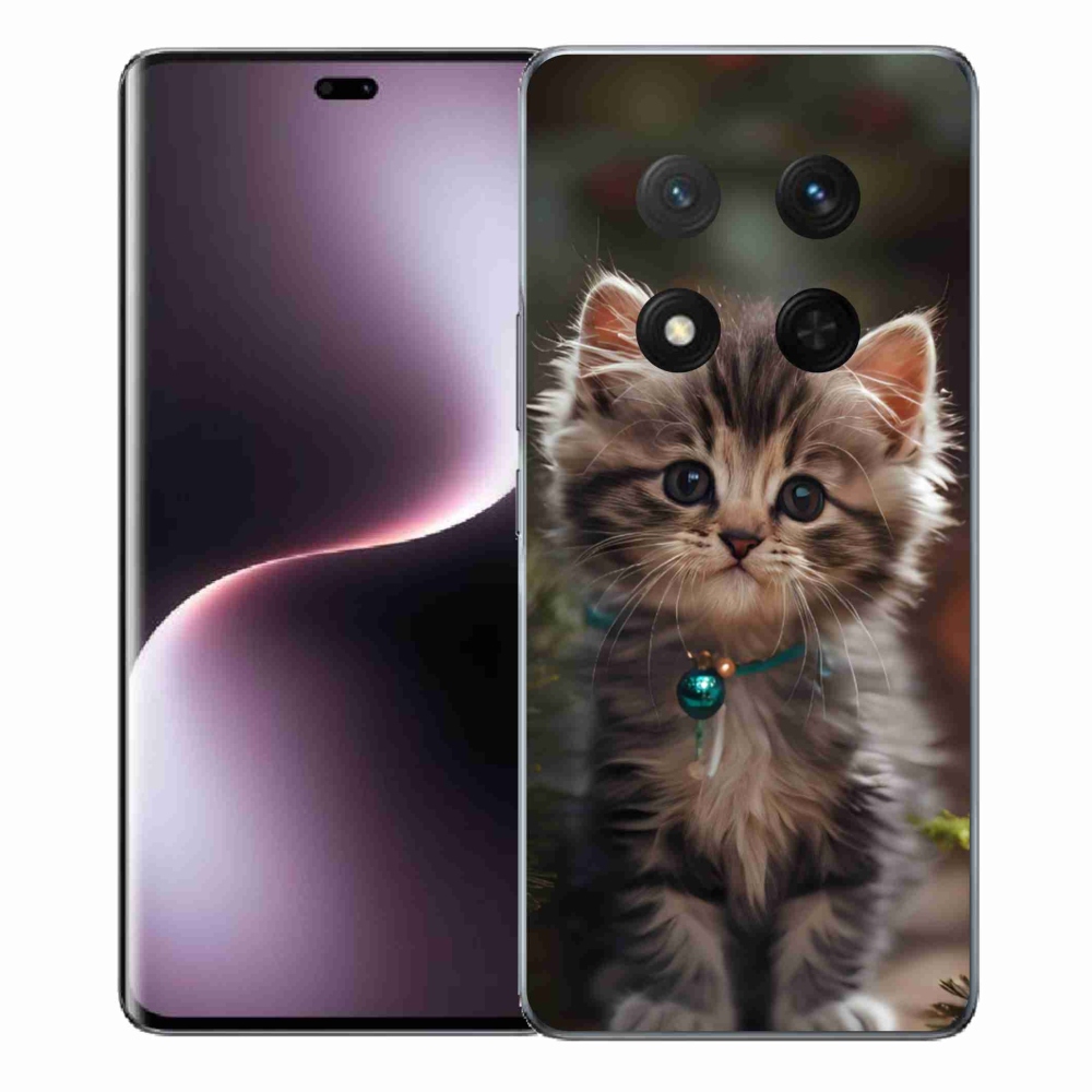 mmCase gél tok az Honor Magic 7 Lite-hoz – aranyos cica 11