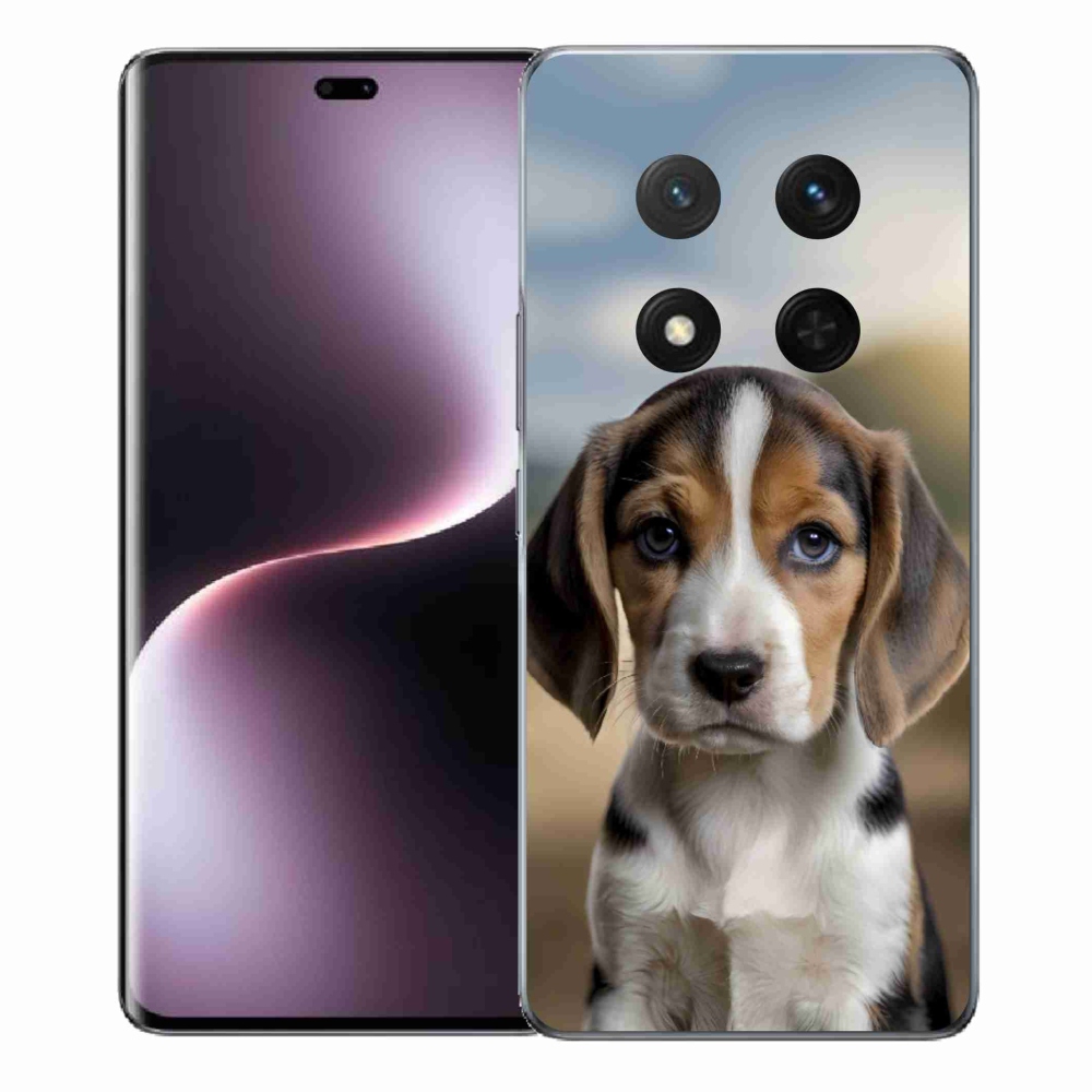 mmCase gél tok az Honor Magic 7 Lite-hoz – aranyos beagle