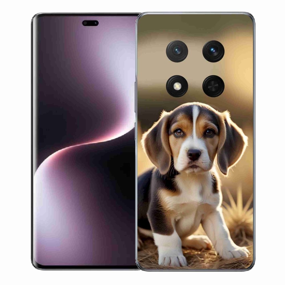 mmCase gél tok az Honor Magic 7 Lite-hoz – aranyos beagle
