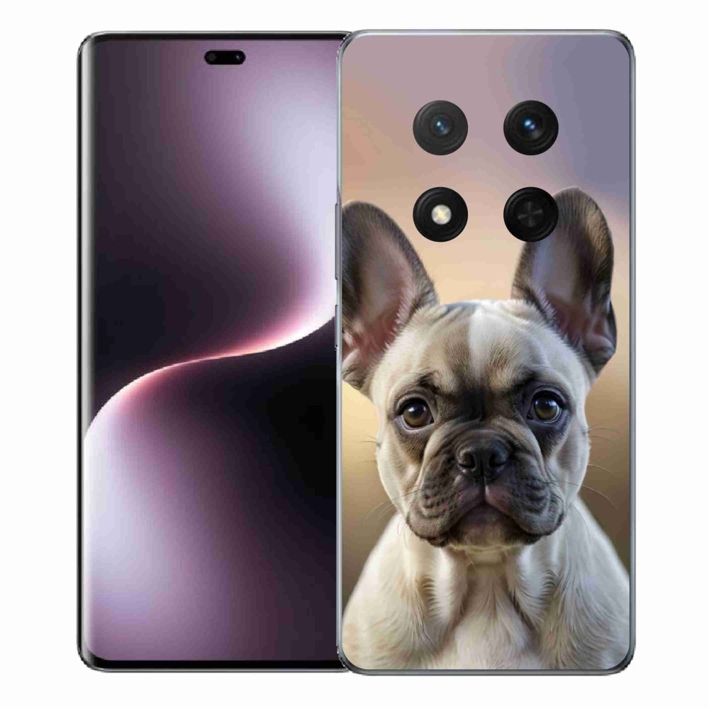 mmCase gél tok az Honor Magic 7 Lite-hoz – aranyos francia buldog