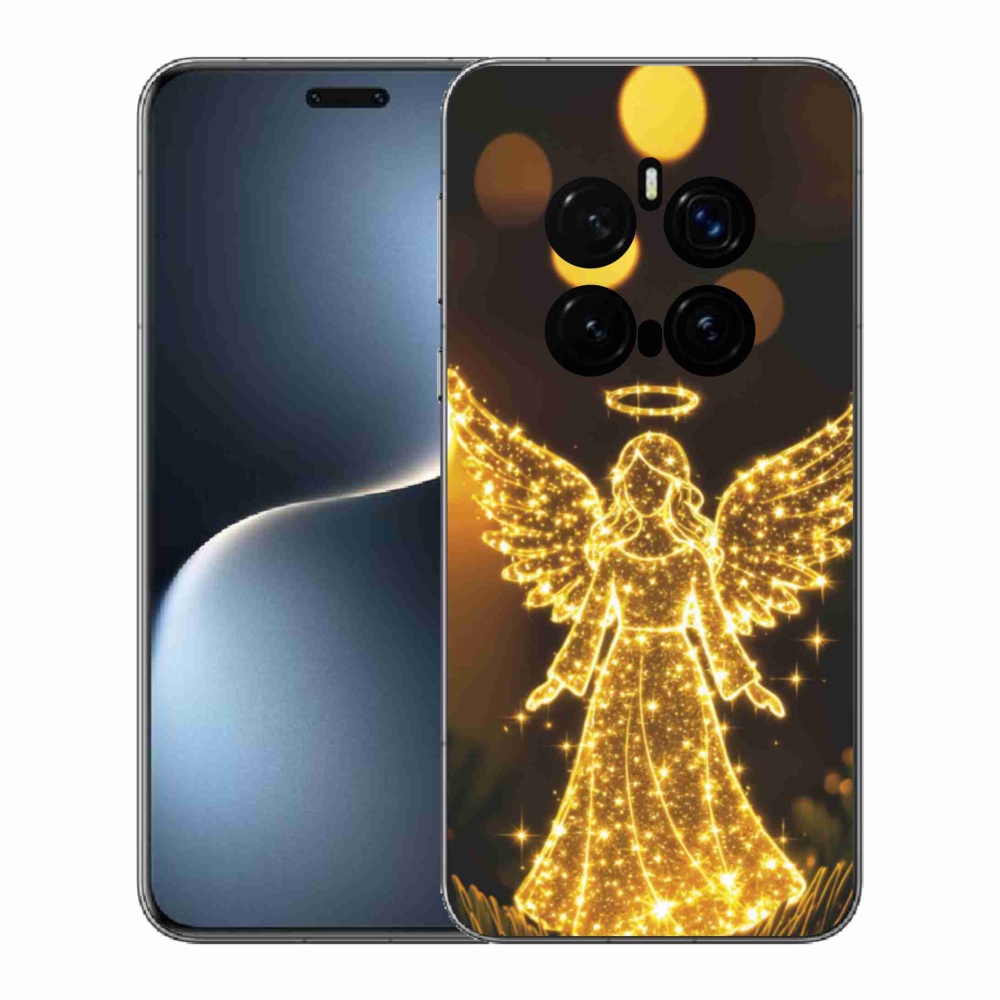 Zselés borítás mmCase a Honor Magic 7 Pro 5G számára - angyal