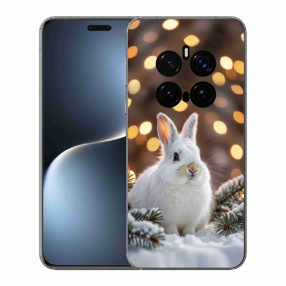 mmCase gél tok az Honor Magic 7 Pro 5G-hez – fehér nyúl