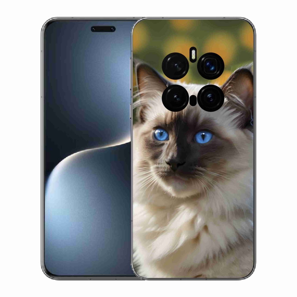 Zselés borítás mmCase a Honor Magic 7 Pro 5G készülékhez - brit macska