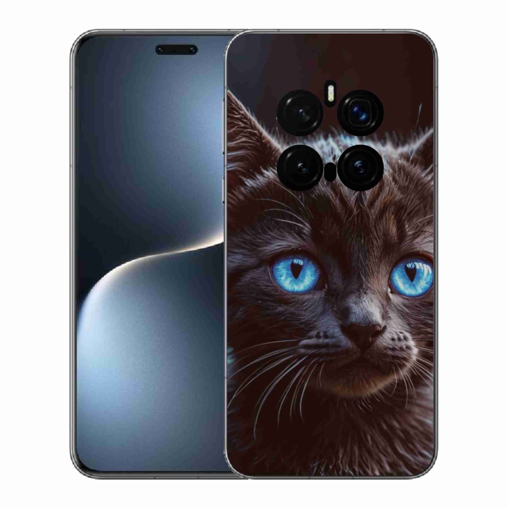 Zselés borítás mmCase a Honor Magic 7 Pro 5G számára - fekete baby 2