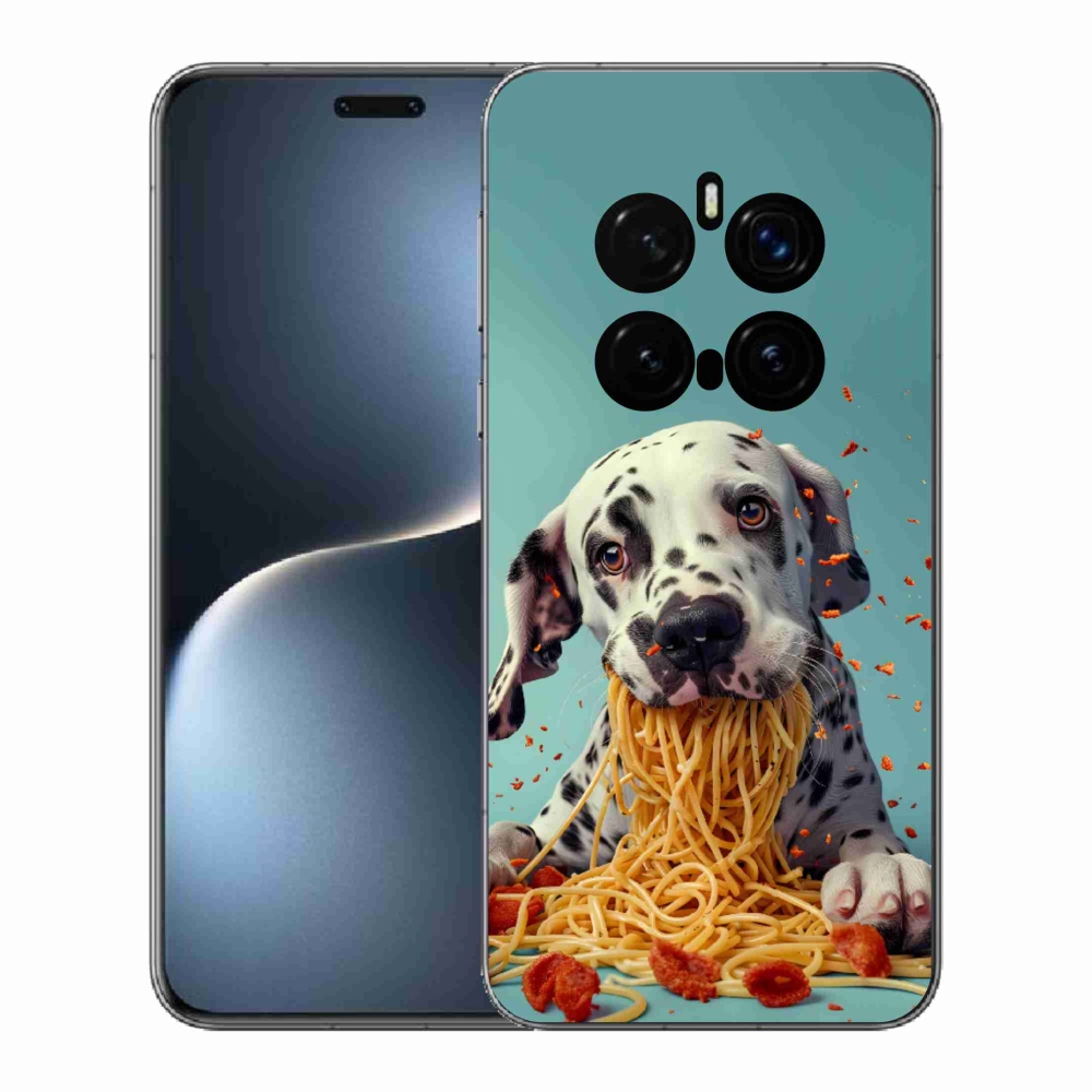 mmCase gél tok az Honor Magic 7 Pro 5G-hez – dalmát és spagetti