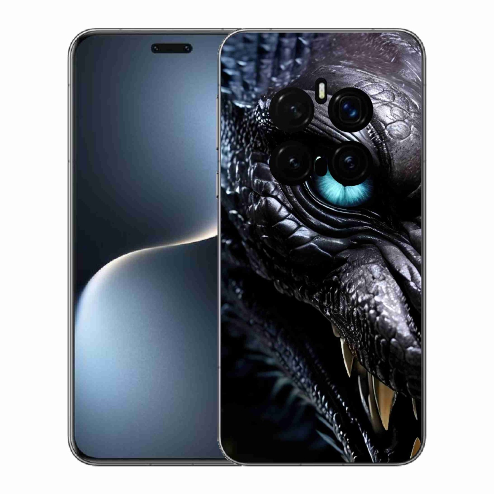 mmCase gél tok az Honor Magic 7 Pro 5G-hez – sárkányos mintázat
