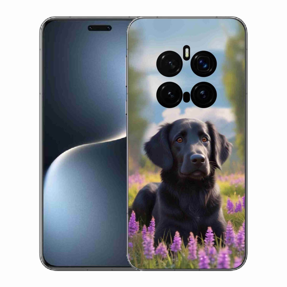 mmCase gél tok az Honor Magic 7 Pro 5G-hez – elegáns fekete retriever