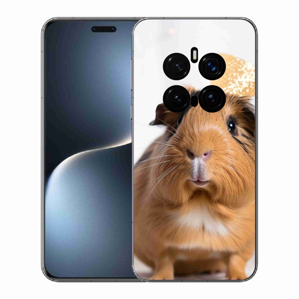 Zselés borítás mmCase a Honor Magic 7 Pro 5G készülékhez - barna tengerimalac