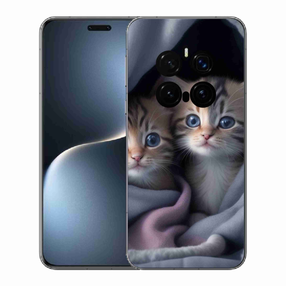 Zselés borítás mmCase a Honor Magic 7 Pro 5G készülékhez - cat duo 2
