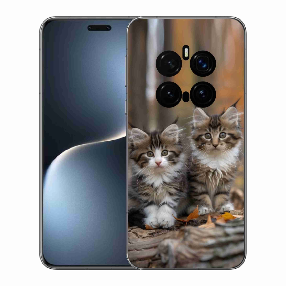 mmCase gél tok az Honor Magic 7 Pro 5G-hez – macska-duó 3