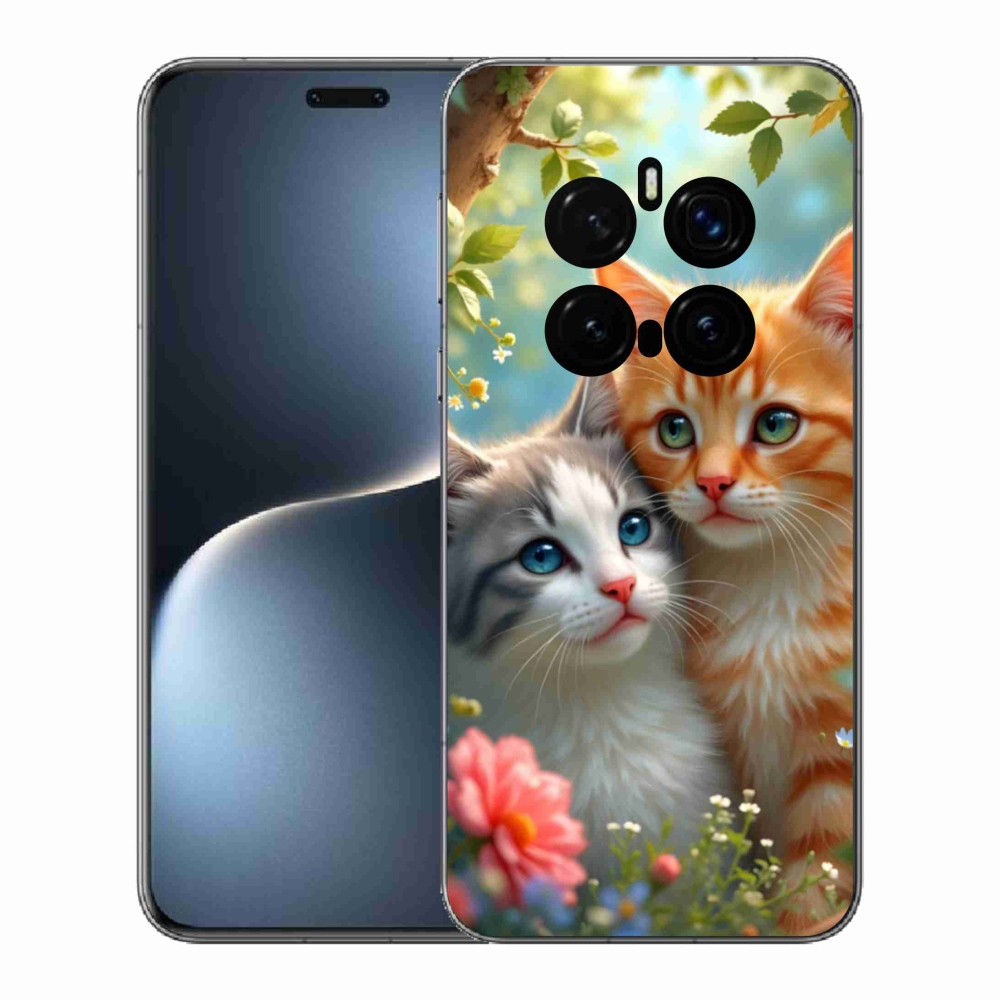 Gél borítás mmCase a Honor Magic 7 Pro 5G készülékhez - macskaszerelem 2