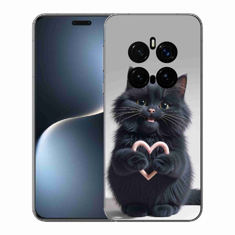 mmCase gél tok az Honor Magic 7 Pro 5G-hez – macskás szerelem 3