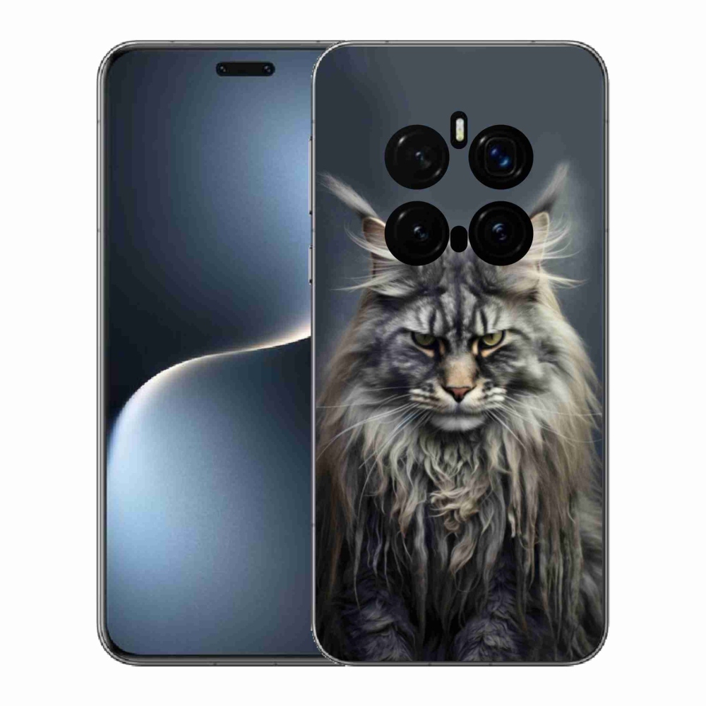 Gél borítás mmCase a Honor Magic 7 Pro 5G számára - macskaszem nézet 4