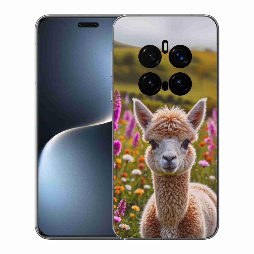 mmCase gél tok az Honor Magic 7 Pro 5G-hez – láma a réten