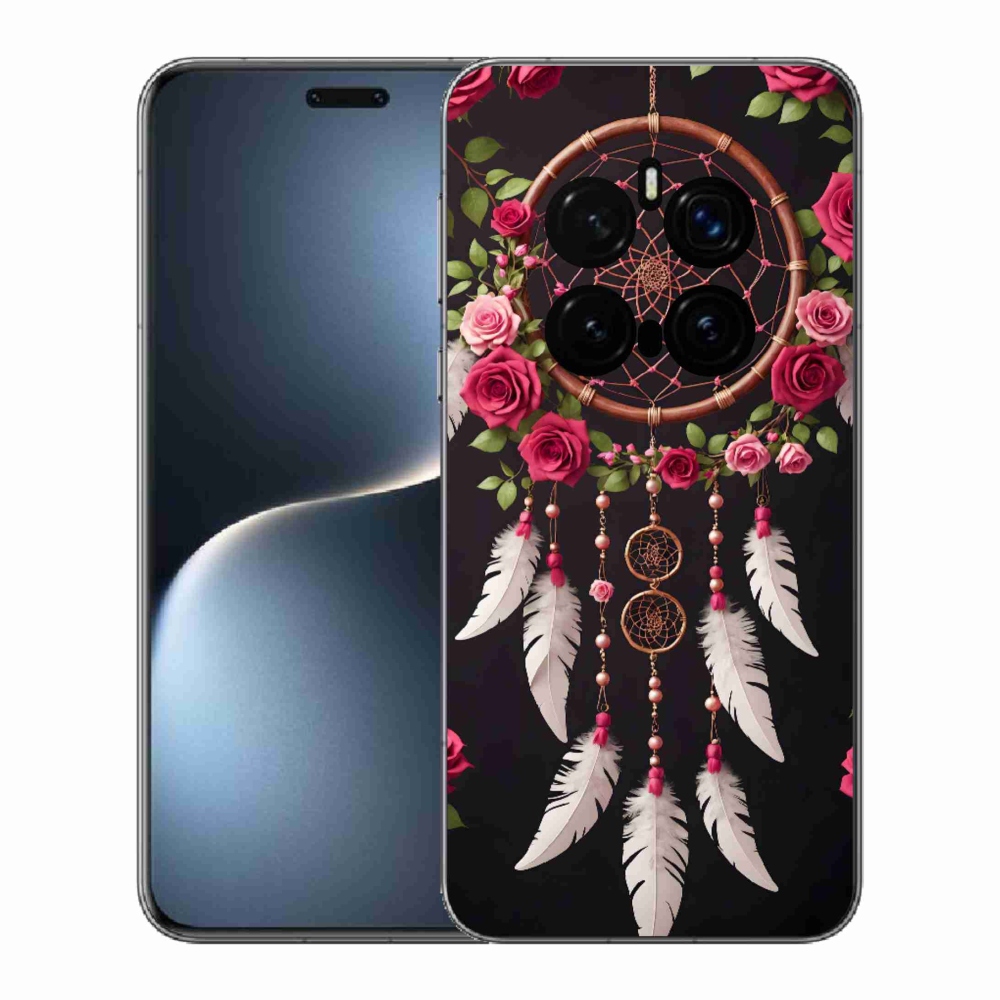 mmCase gél tok az Honor Magic 7 Pro 5G-hez – álomfogó rózsákkal