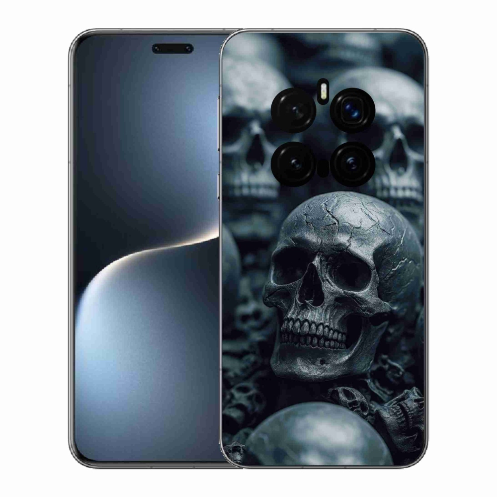 Zselés borítás mmCase a Honor Magic 7 Pro 5G készülékhez - koponya 2