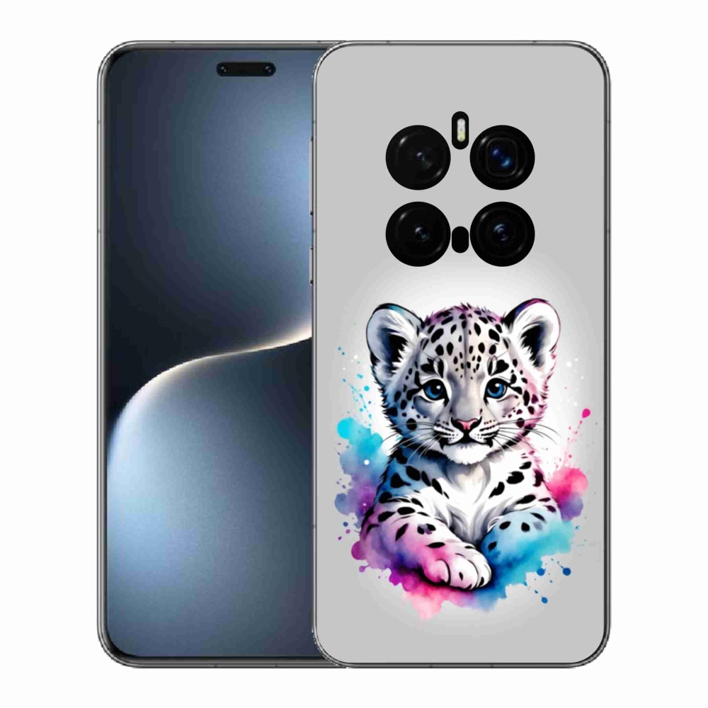 Zselés borítás mmCase a Honor Magic 7 Pro 5G készülékhez - leopárd kölyök