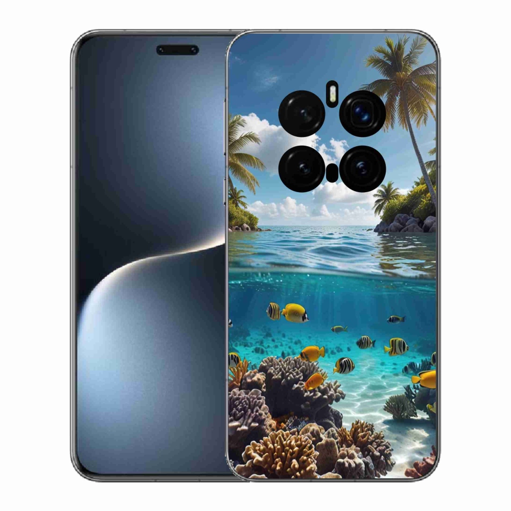 Zselés borítás mmCase a Honor Magic 7 Pro 5G számára - Sea World 4